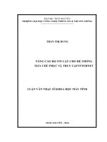 Luận văn thạc sĩ nghiên cứu giải pháp kết hợp đại số gia tử và công nghệ tính toán mềm giải bài toán luật mờ 
