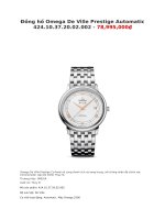Đồng hồ omega de ville prestige automatic 424 10 37 20 02 002   78,995,000₫