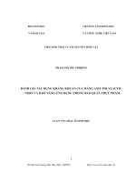 Luận văn thạc sĩ đánh giá tác dụng kháng khuẩn của màng axit polylactic   nisin và khả năng ứng dụng trong bảo quản thực phẩm​ 