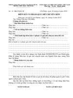 Bien ban vi pham quy che chuyen mon