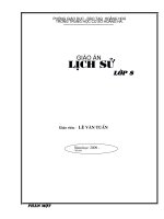 Giao an Lich su lop 8