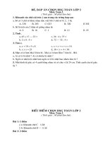 De Dan chon HSG Toan Lop 2