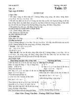 giao an dai 9 tuan 1314