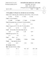 DE DAP AN GIUA HKI TOAN 31213 Co kha thi cao