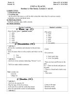 anh van 6 Tuan 12 Tiet 343536