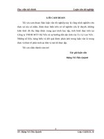 Tổ chức công tác kế toán bán hàng và xác định kết quả kinh doanh tại công ty TNHH MTV hà yến 