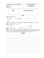 De KT Dai so 7 chuong I