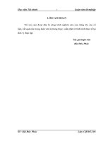 Tổ chức công tác kế toán bán hàng và xác định kết quả kinh doanh tại công ty TNHH an phú 