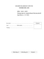 DE HUONG DAN CHAM BAI KIEM TRA HOC KY II LOP 5