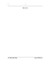 Tổ chức kế toán chi phí sản xuất ở công ty TNHH xây dựng và thương mại việt dũng 