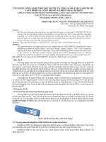 ỨNG DỤNG CÔNG NGHỆ THIẾT KẾ NGƯỢC VÀ CÔNG NGHỆ CAD/-CAM/CNC ĐỂ LẬP TRÌNH GIA CÔNG KHUÔN VỎ ĐIỆN THOẠI DI ĐỘNG