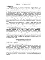 SKKN students’ motivation in writing for 11th graders at TRIEU SON NO2 high school 