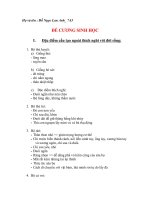De cuong sinh 7A5THCS NSL