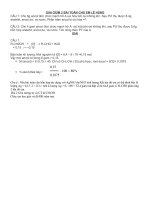 GIAI GIUP EM LE HUNG 2 CAU HOA