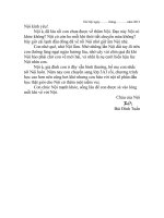 Bai van Viet thu cho nguoi than