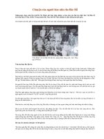 Chuyen cua nguoi lam nha cho Bac Ho