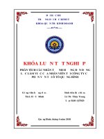 KHÓA LUẬN TỐT NGHIỆP PHÂN TÍCH CÁC NHÂN TỐ ẢNH HƯỞNG ĐẾN ĐỘNG LỰC LÀM VIỆC CỦA NHÂN VIÊN TẠI CÔNG TY CỔ PHẦN VẬN TẢI Ô TÔ QUẢNG BÌNH