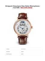 Breguet classique day date moonphase 7337BR   803,000,000₫