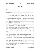 Tổ chức kế toán chi phí sản xuất và tính giá thành sản phẩm tại công ty CPTMDV tân minh 