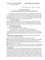 bao cao sinh hoat chuyen de chi uy chi bo ve 19 dieu DVkhong duoc lam