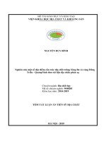 GHIÊN cứu một số đặc điểm cấu TRÚC địa CHẤT TRŨNG SÔNG BA và VÙNG ĐÔNG TRIỀU   QUẢNG NINH THEO tài LIỆU địa CHẤN PHẢN xạ tt 