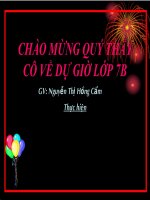 Don thuc dong dang Lop 7