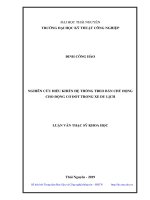 (Luận văn thạc sĩ) nghiên cứu điều khiển hệ thống treo bán chủ động cho động cơ đốt trong xe du lịch 
