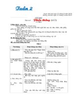 Giao an lop 2 Lo Van Luong Tuan 2