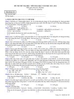 thi thu dai hoc thai binh