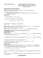 de thi thu dh 2012 moi nhat