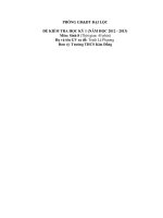 DE THI HKI MON SINH 8 THEO MA TRAN