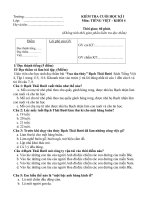 De Kiem tra giua ky ITieng Viet lop 42