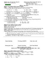 DE KIEM TRA HOA 8 KY II NAM HOC 20112012