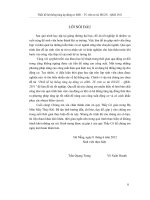 Đồ án thiết kế hệ thống tăng áp động cơ 4JB1 TC trên xe tải ISUZU – QKR 2011