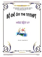 Bo de on thi tot nghiep nam 2012