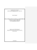 Tóm tắt Luận án Tiến sĩ Lịch sử: Đảng lãnh đạo công tác bảo vệ an ninh chính trị và trật tự trị an ở miền Bắc từ năm 1965 đến năm 1972