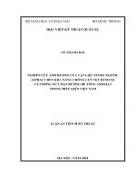Tài liệu luận văn Nghiên Cứu Ảnh Hưởng Của Vật Liệu Stone Mastic Asphalt