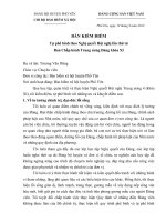 Ban tu kiem diem theo Nghi quyet TW4 khoa XI