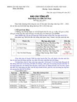 Bao cao TONG KET nam hoc 20112012