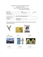 de khao sat tieng ah