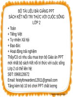 TV 2 Kết nối Bài 6: Một giờ học