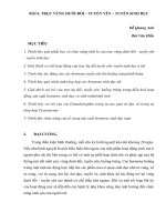 BÀI 6  TRỤC VÙNG dưới đồi – TUYẾN yên – TUYẾN SINH dục 