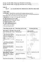 giao an hinh hoc 9 ki II