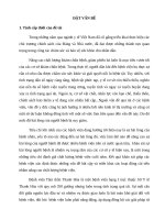 tiểu luận: kinh tế lượng  khảo sát ý kiến bệnh nhân nội trú tại bệnh viện tâm thần thanh hóa