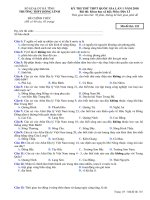 Đề thi thử THPT Quốc gia 2018 môn Địa lý trường THPT Hồng Lĩnh – Hà Tĩnh