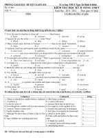 kiem tra HKII tIeng anh 9 HUNG