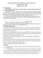Kich ban le ra truong hoc sinh lop 9