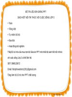 TV2 Kết nối Bài 7: Cây xấu hổ