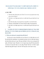 BÀI 10  đáp ứng miễn dịch 