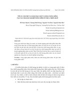 Tối ưu chi phí và đảm bảo chất lượng phần mềm tại các doanh nghiệp phần mềm ở Thừa Thiên Huế